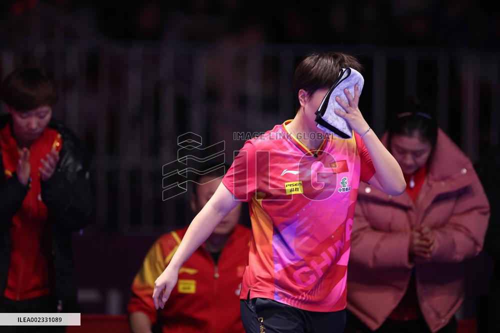 (SP)SOUTH KOREA-BUSAN-TABLE TENNIS-TEAM CHAMPIONSHIPS FINALS-WOMEN'S TEAMS-GROUP STAGE