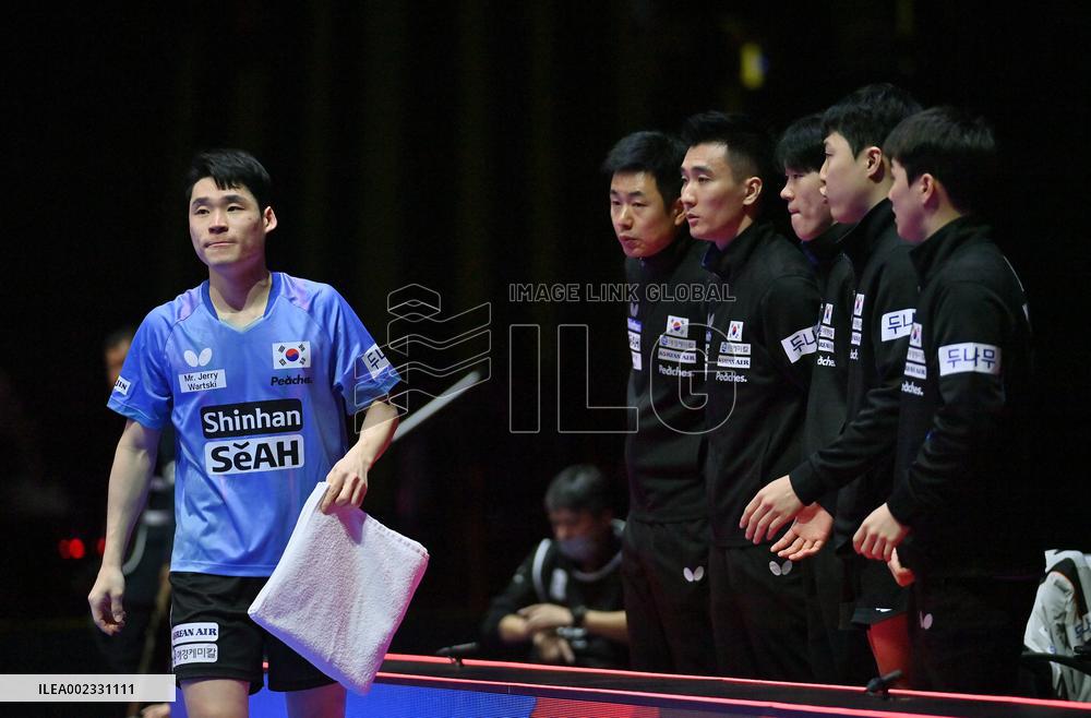 (SP)SOUTH KOREA-BUSAN-TABLE TENNIS-WORLD TEAM CHAMPIONSHIPS FINALS-SOUTH KOREA VS POLAND