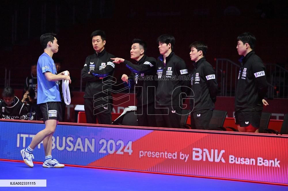 (SP)SOUTH KOREA-BUSAN-TABLE TENNIS-WORLD TEAM CHAMPIONSHIPS FINALS-SOUTH KOREA VS POLAND