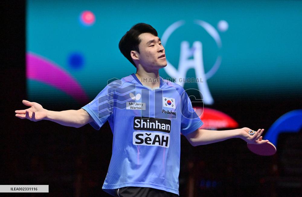 (SP)SOUTH KOREA-BUSAN-TABLE TENNIS-WORLD TEAM CHAMPIONSHIPS FINALS-SOUTH KOREA VS POLAND