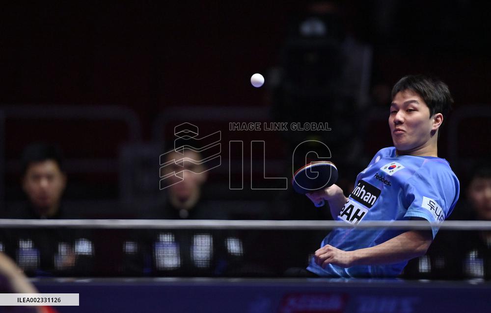 (SP)SOUTH KOREA-BUSAN-TABLE TENNIS-WORLD TEAM CHAMPIONSHIPS FINALS-SOUTH KOREA VS POLAND