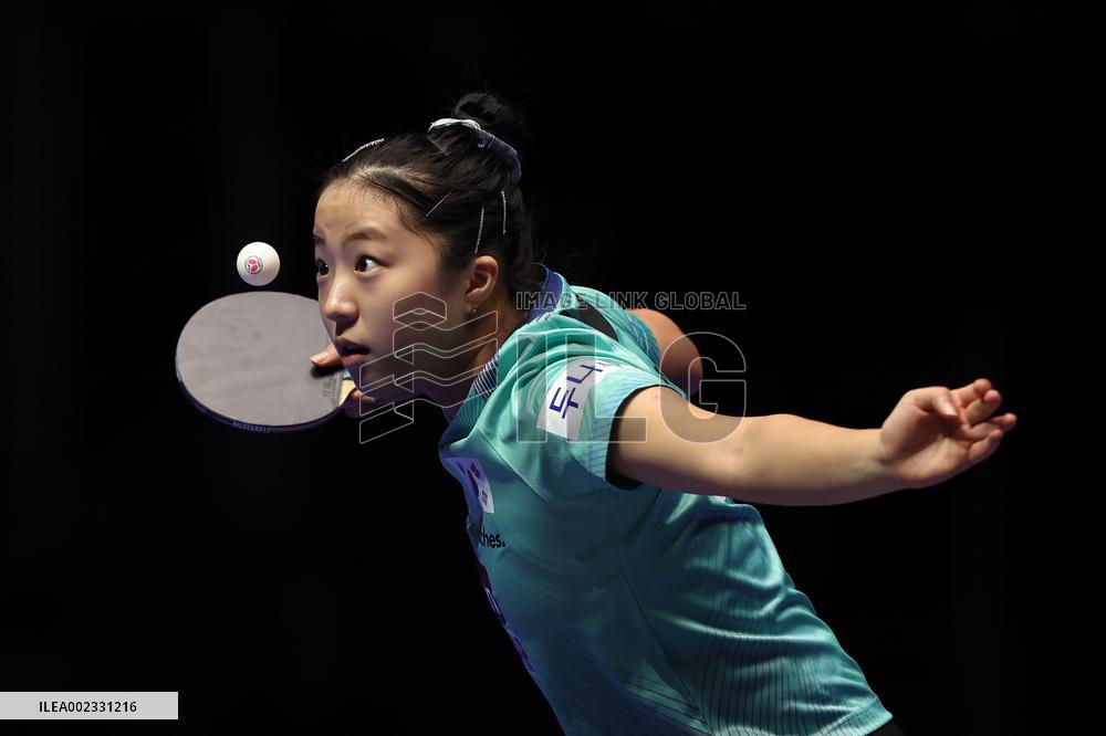 (SP)SOUTH KOREA-BUSAN-TABLE TENNIS-TEAM CHAMPIONSHIPS FINALS-WOMEN'S TEAMS-GROUP STAGE