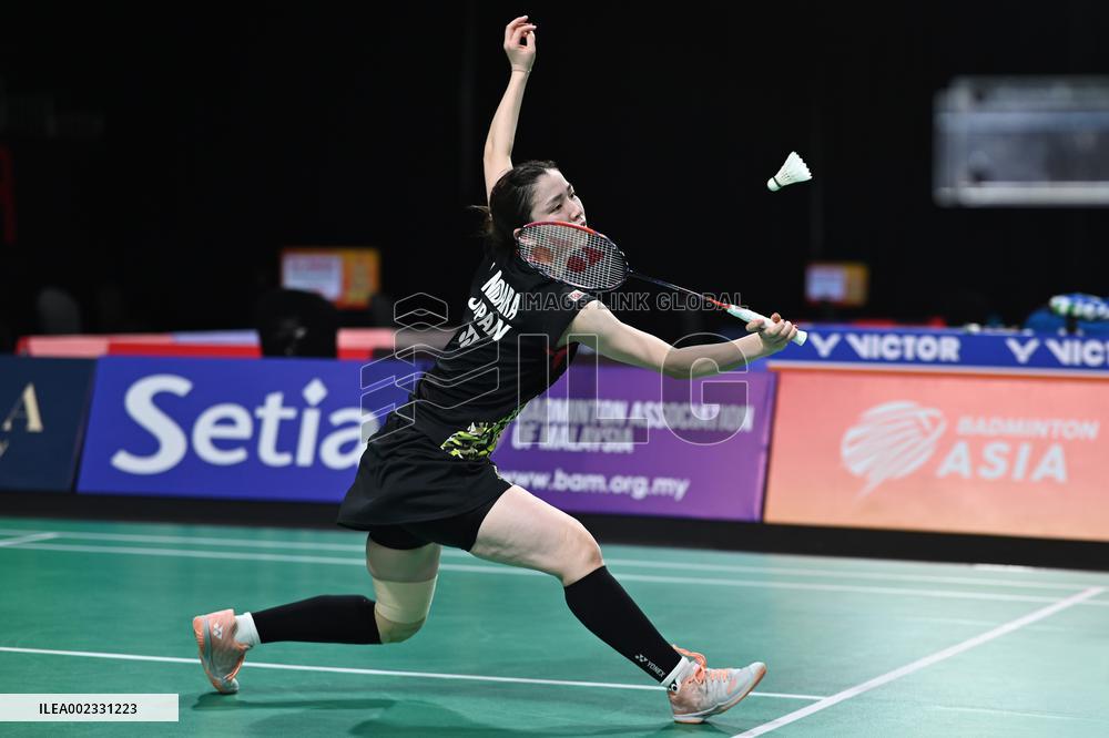 (SP)MALAYSIA-SHAH ALAM-BADMINTON-ASIA TEAM CHAMPIONSHIPS-WOMEN-CHN VS JPN