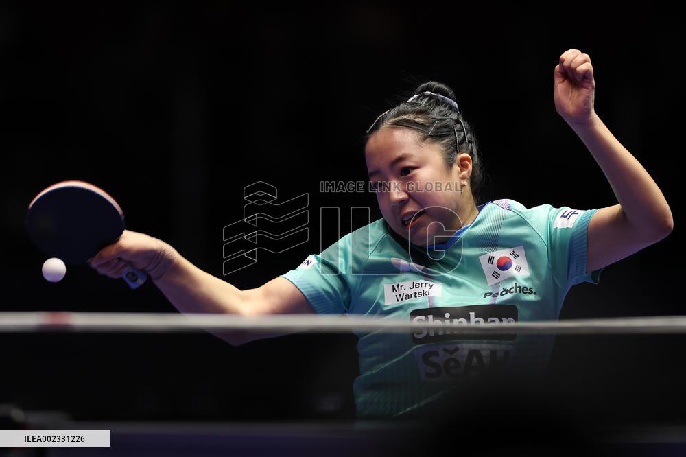 (SP)SOUTH KOREA-BUSAN-TABLE TENNIS-TEAM CHAMPIONSHIPS FINALS-WOMEN'S TEAMS-GROUP STAGE