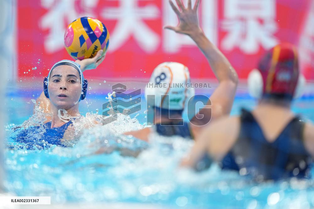(SP)QATAR-DOHA-WATER POLO-WORLD AQUATICS CHAMPIONSHIPS- WOMEN-ESP VS GRE