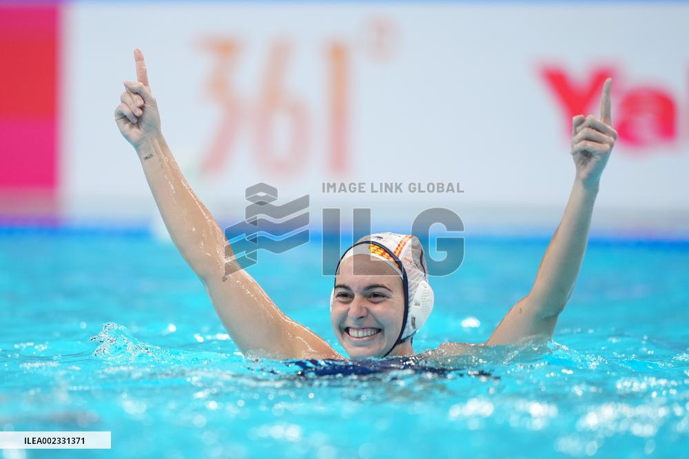 (SP)QATAR-DOHA-WATER POLO-WORLD AQUATICS CHAMPIONSHIPS- WOMEN-ESP VS GRE