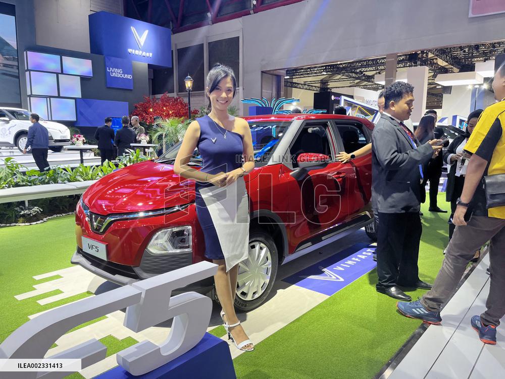 Motor show in Indonesia