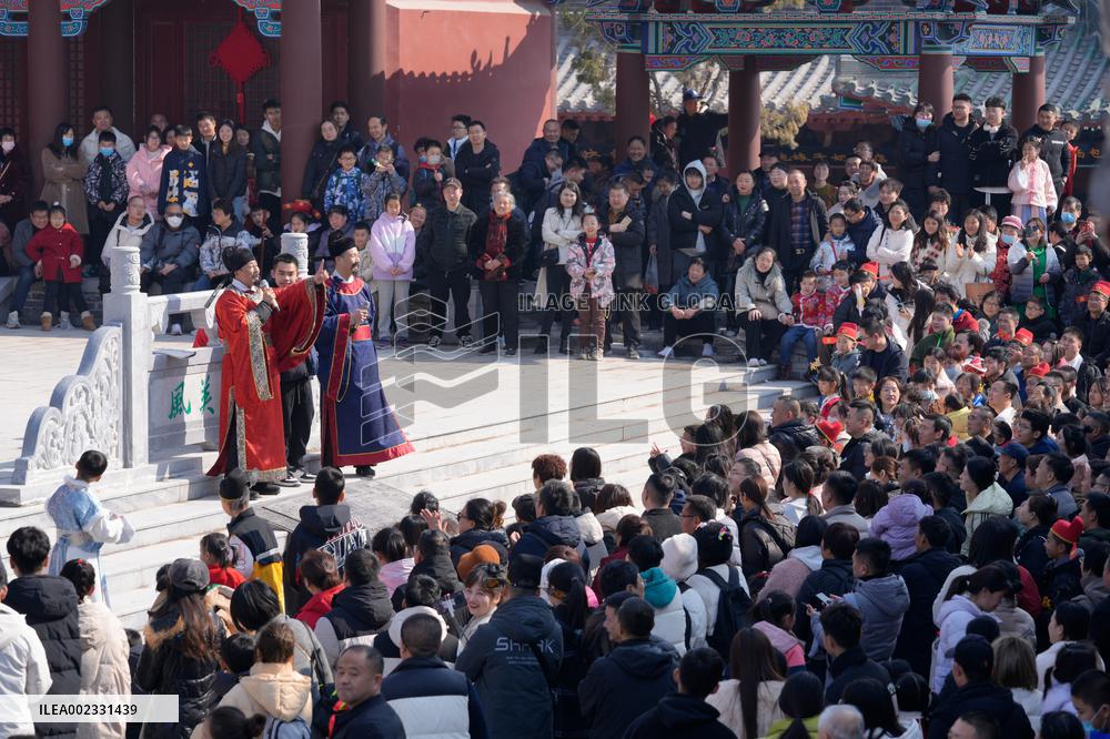 (HenanPixels)CHINA-HENAN-SPRING FESTIVAL-CULTURAL TOURISM (CN)