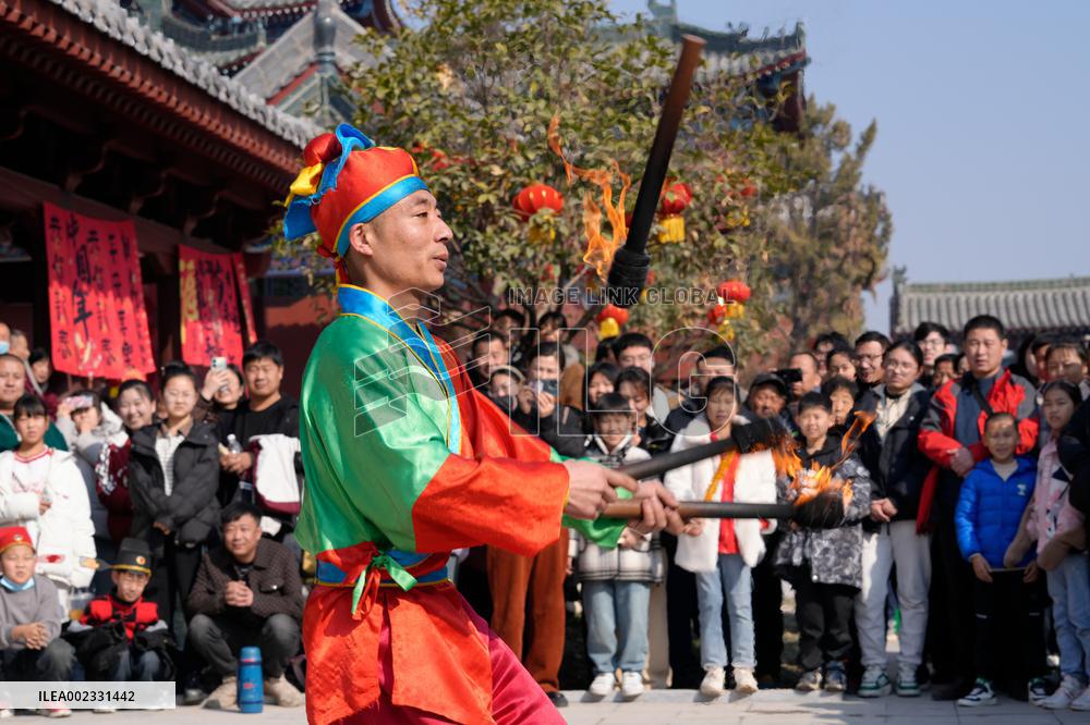 (HenanPixels)CHINA-HENAN-SPRING FESTIVAL-CULTURAL TOURISM (CN)