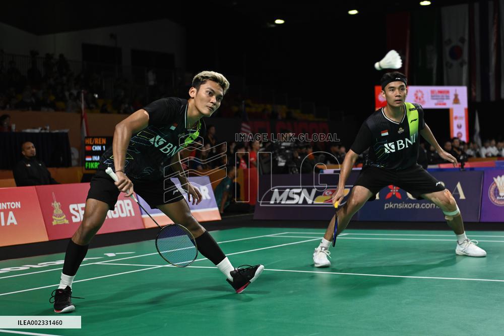 (SP)MALAYSIA-SHAH ALAM-BADMINTON-ASIA TEAM CHAMPIONSHIPS-MEN-CHN VS IDN
