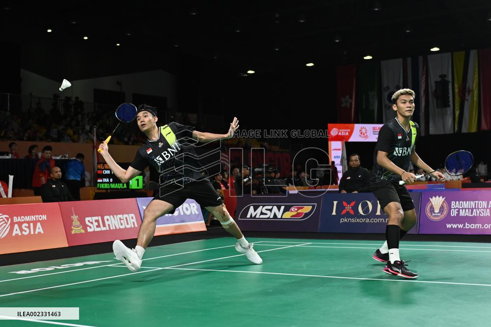(SP)MALAYSIA-SHAH ALAM-BADMINTON-ASIA TEAM CHAMPIONSHIPS-MEN-CHN VS IDN