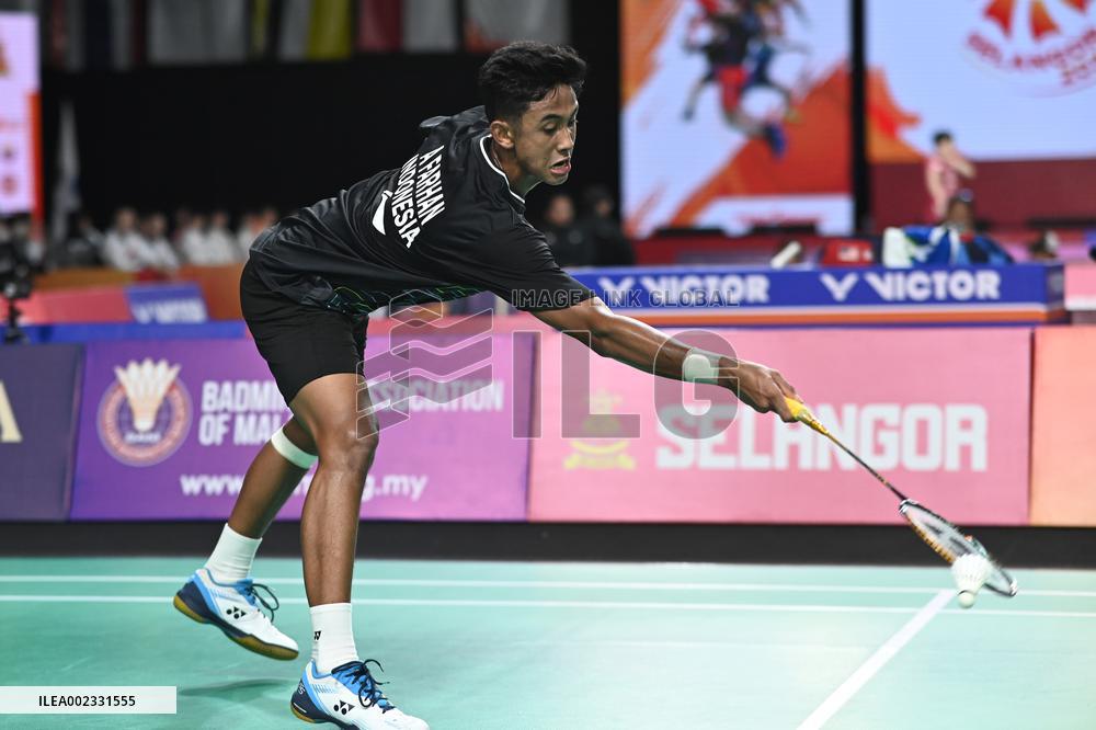 (SP)MALAYSIA-SHAH ALAM-BADMINTON-ASIA TEAM CHAMPIONSHIPS-MEN-CHN VS IDN