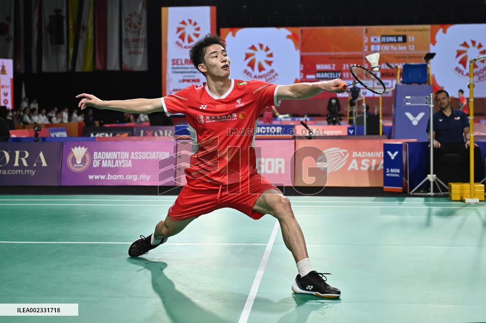 (SP)MALAYSIA-SHAH ALAM-BADMINTON-ASIA TEAM CHAMPIONSHIPS-MEN-CHN VS IDN
