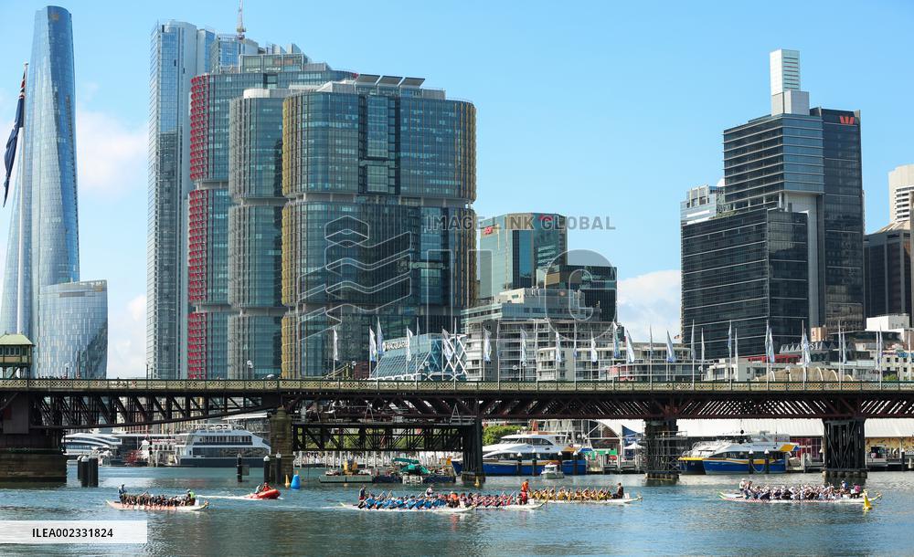 AUSTRALIA-SYDNEY-LUNAR NEW YEAR-DRAGON BOAT RACES