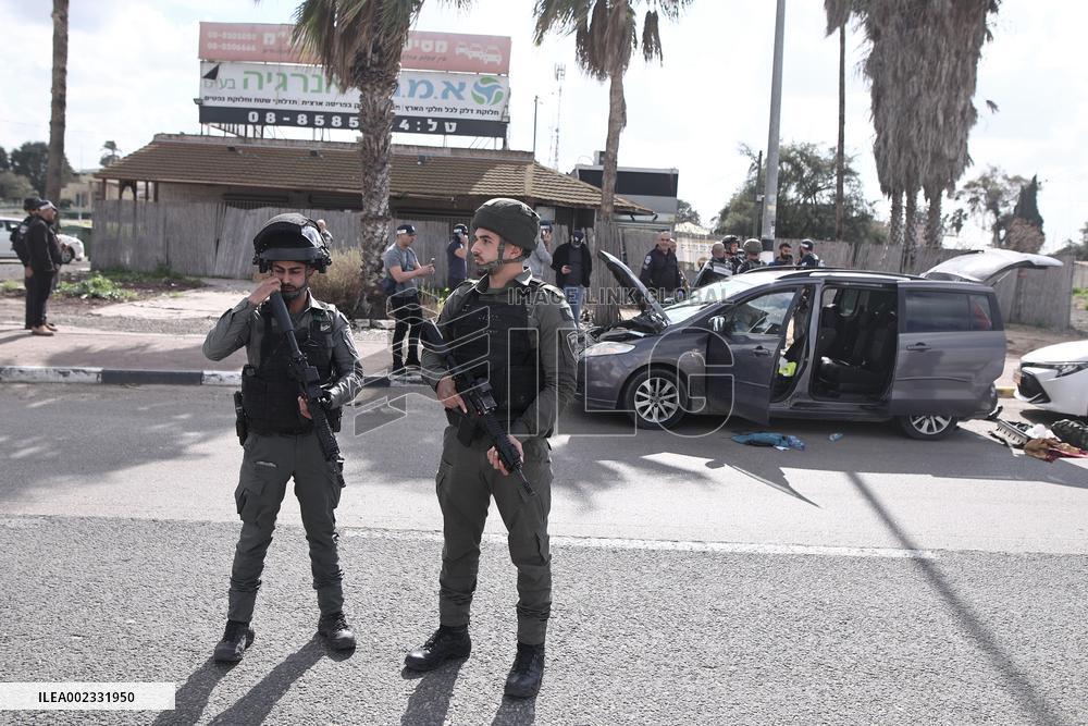 ISRAEL-KIRYAT MALAKHI-GUN SHOOTING