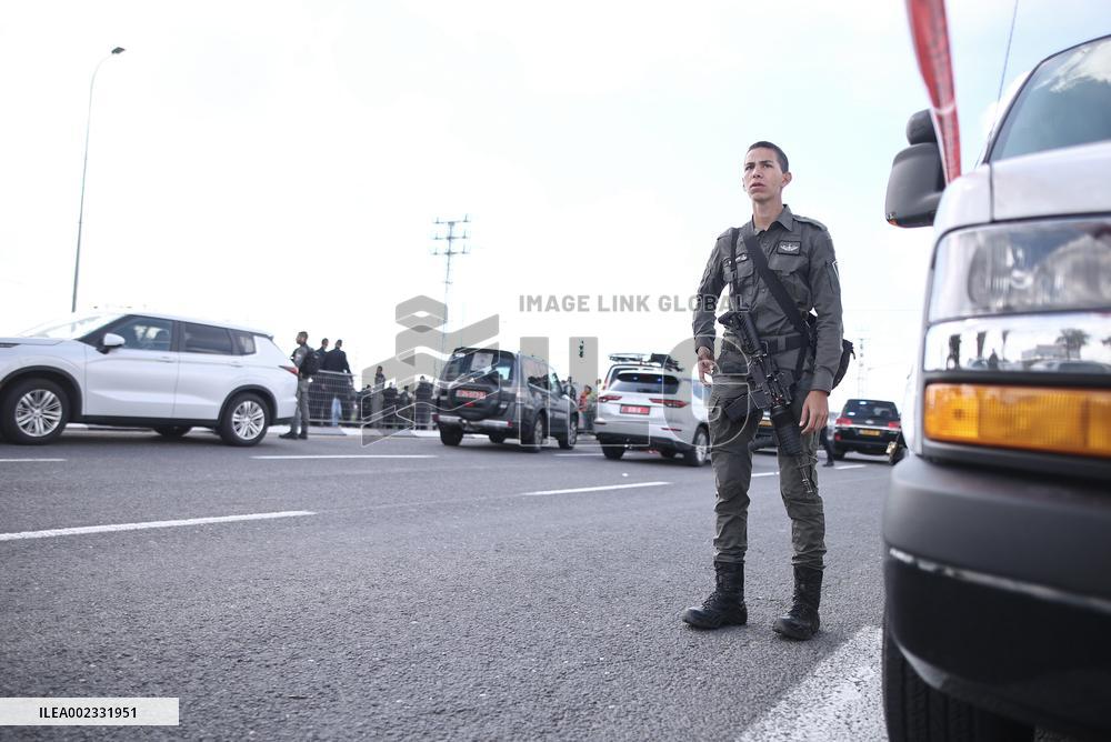 ISRAEL-KIRYAT MALAKHI-GUN SHOOTING