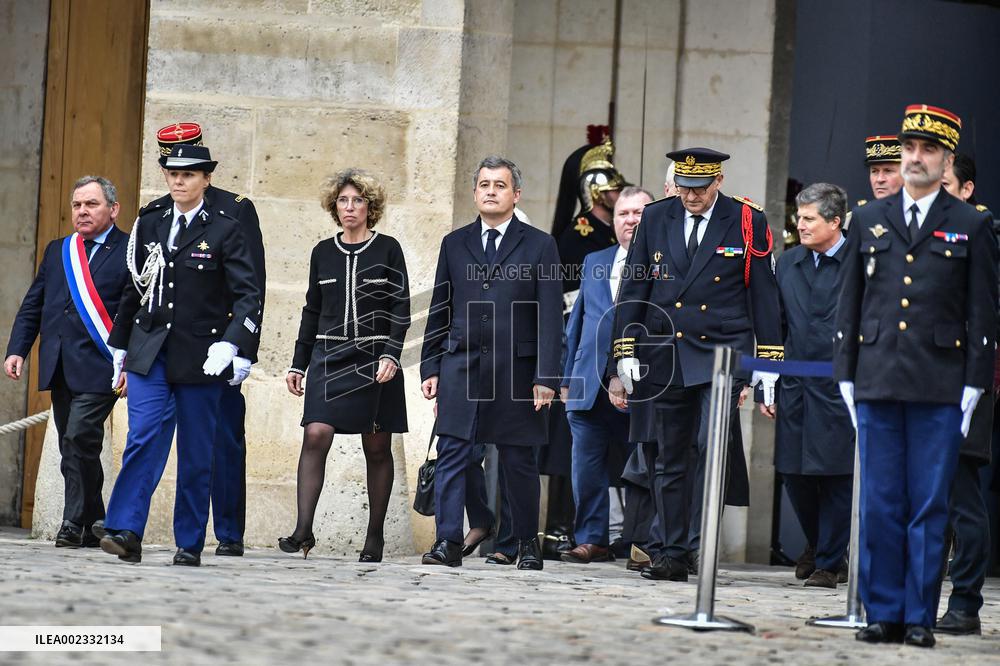 National Tribute To The Heroes Of The Gendarmerie - Paris