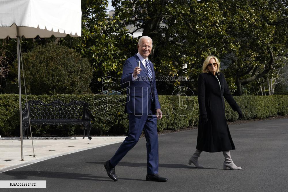 Joe Biden departs for the weekend - Washington