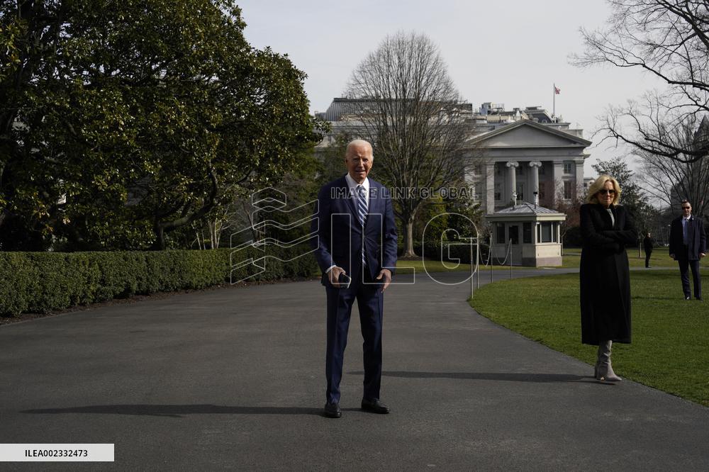 Joe Biden departs for the weekend - Washington