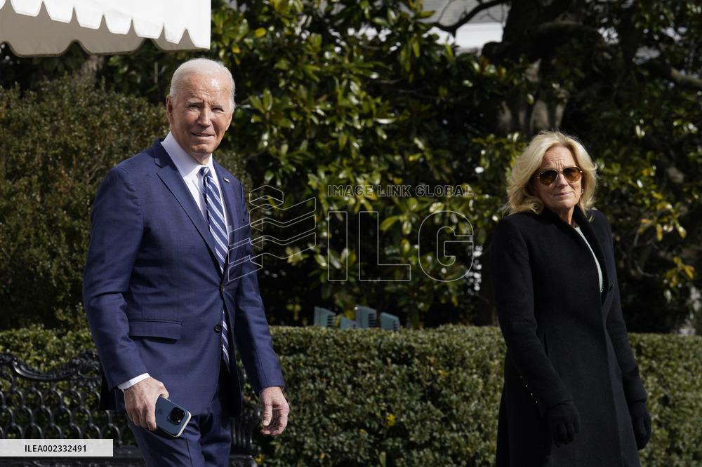 Joe Biden departs for the weekend - Washington