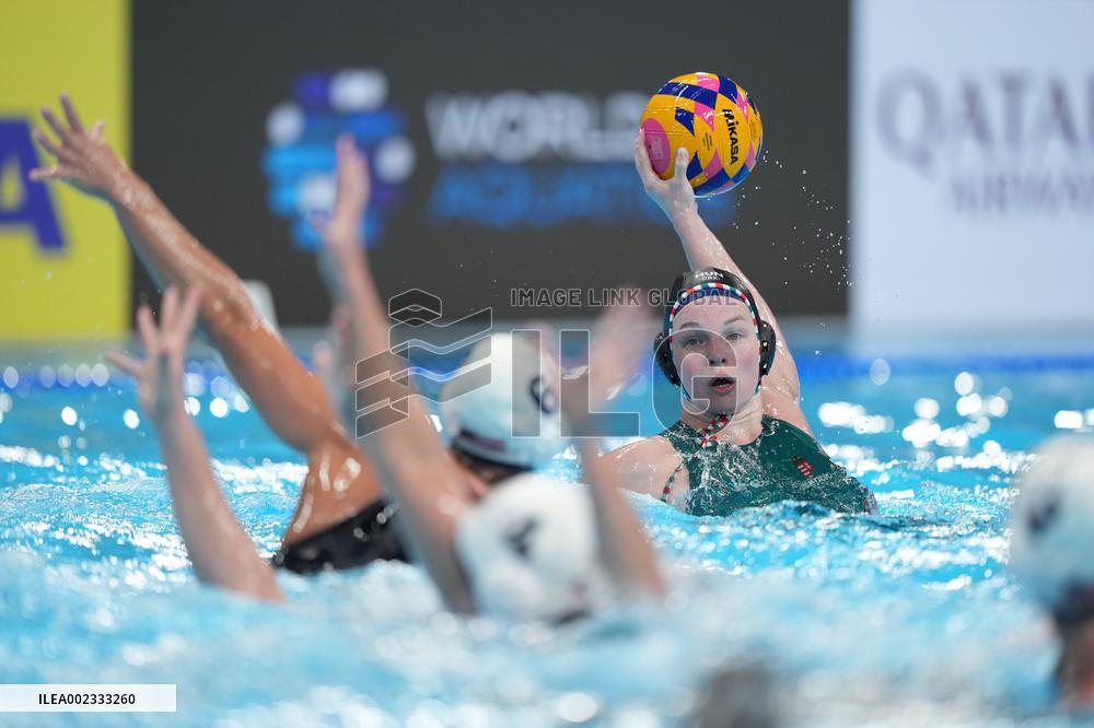(SP)QATAR-DOHA-WATER POLO-SWIMMING-WORLD AQUATICS CHAMPIONSHIPS- WOMEN-FINAL