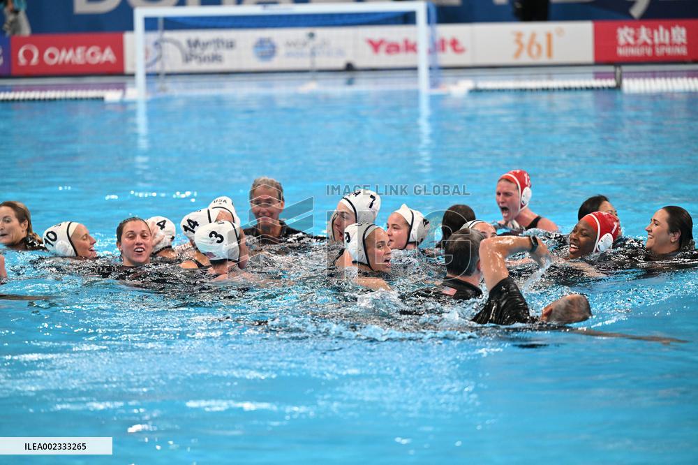 (SP)QATAR-DOHA-WATER POLO-SWIMMING-WORLD AQUATICS CHAMPIONSHIPS- WOMEN-FINAL