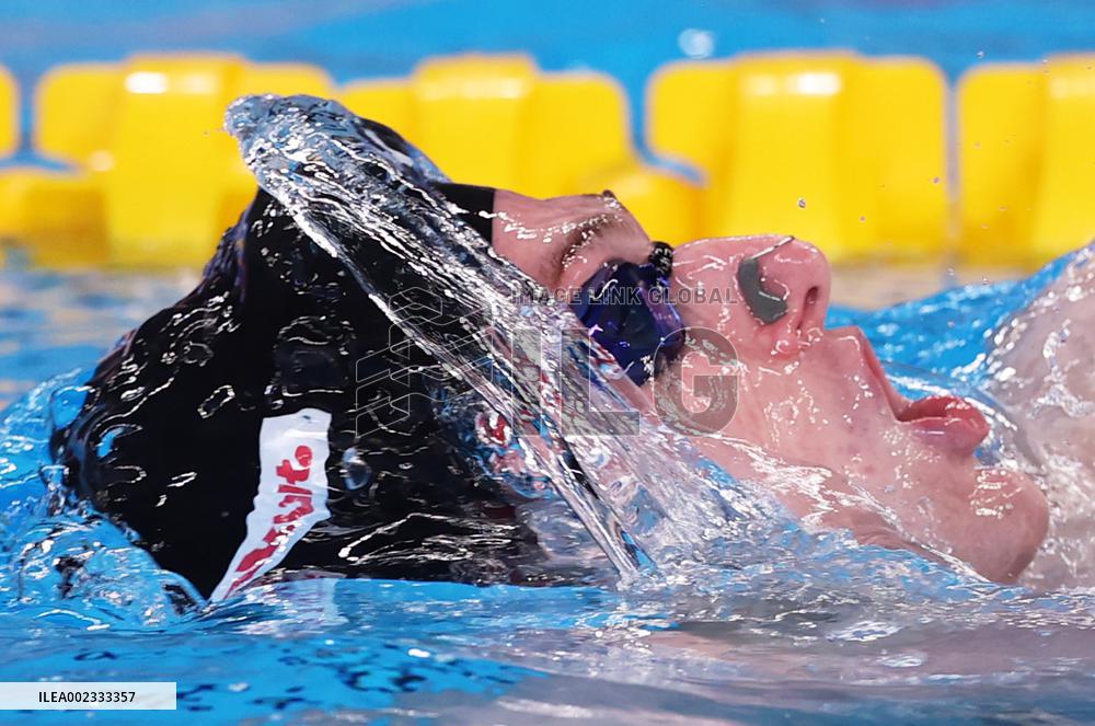 (SP)QATAR-DOHA-SWIMMING-WORLD AQUATICS CHAMPIONSHIPS-MEN'S 200M BACKSTROKE