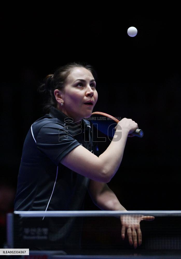 (SP)SOUTH KOREA-BUSAN-TABLE TENNIS-WORLD TEAM CHAMPIONSHIPS FINALS-WOMEN-CHN VS UZB