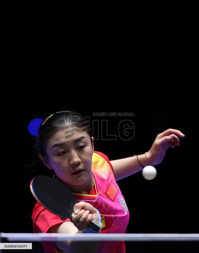 (SP)SOUTH KOREA-BUSAN-TABLE TENNIS-WORLD TEAM CHAMPIONSHIPS FINALS-WOMEN-CHN VS UZB