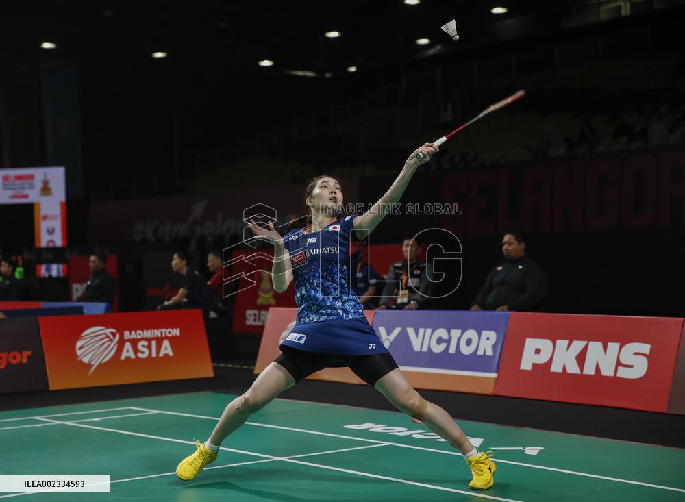 (SP)MALAYSIA-SHAH ALAM-BADMINTON-ASIA TEAM CHAMPIONSHIPS-WOMEN-JAPAN VS INDIA
