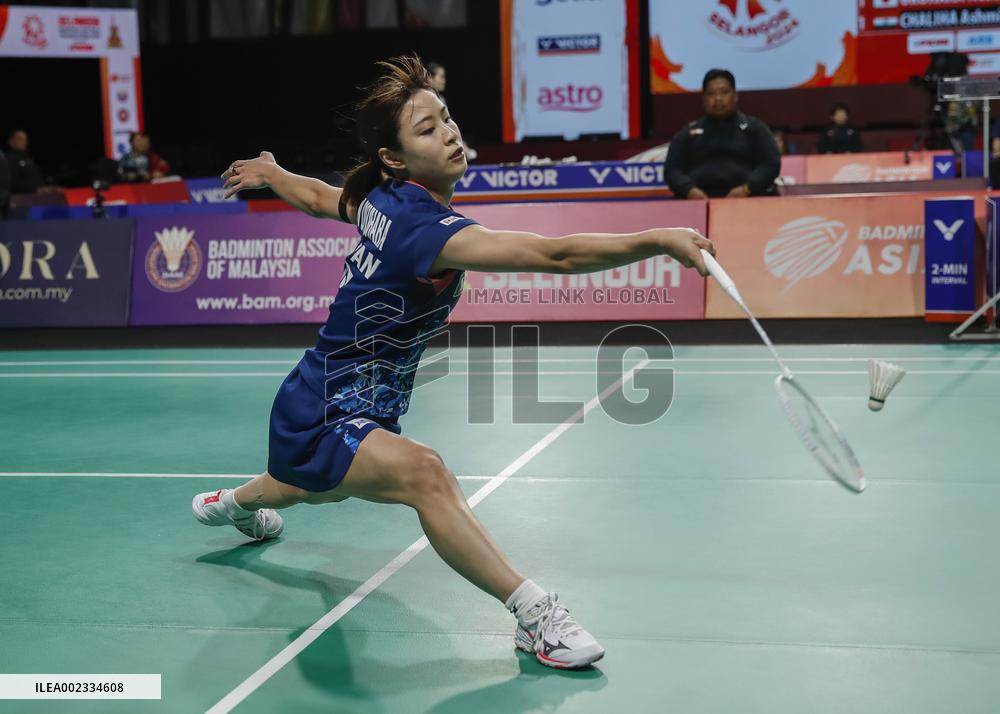 (SP)MALAYSIA-SHAH ALAM-BADMINTON-ASIA TEAM CHAMPIONSHIPS-WOMEN-JAPAN VS INDIA