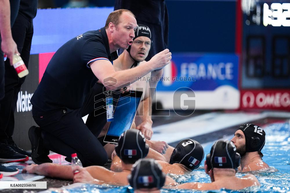 (SP)QATAR-DOHA-WATER POLO-SWIMMING-WORLD AQUATICS CHAMPIONSHIPS- MEN-ESP VS FRA