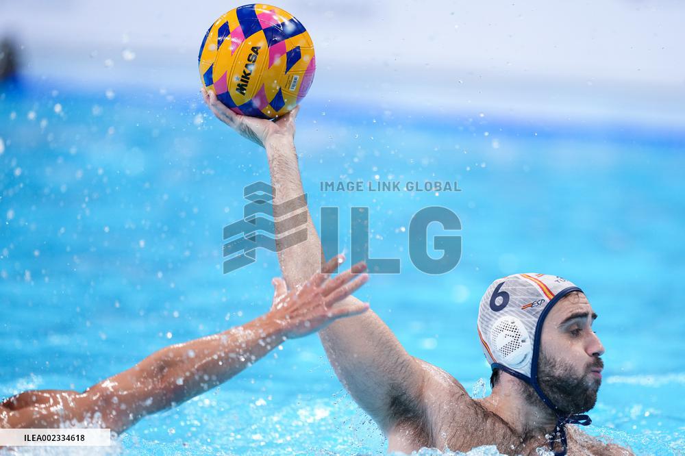 (SP)QATAR-DOHA-WATER POLO-SWIMMING-WORLD AQUATICS CHAMPIONSHIPS- MEN-ESP VS FRA