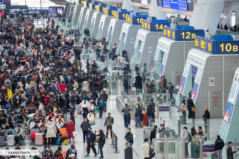 CHINA-SPRING FESTIVAL-TRAVEL RUSH (CN)