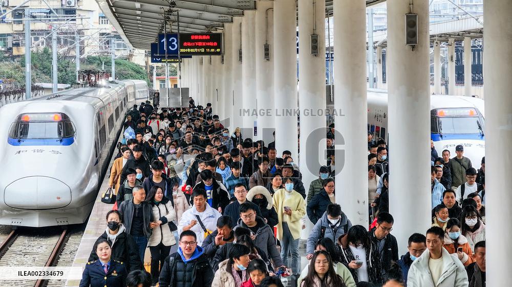 #CHINA-SPRING FESTIVAL-TRAVEL RUSH (CN)