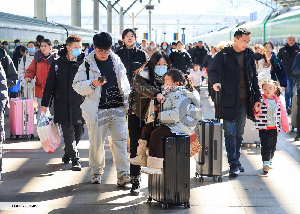 #CHINA-SPRING FESTIVAL-TRAVEL RUSH (CN)