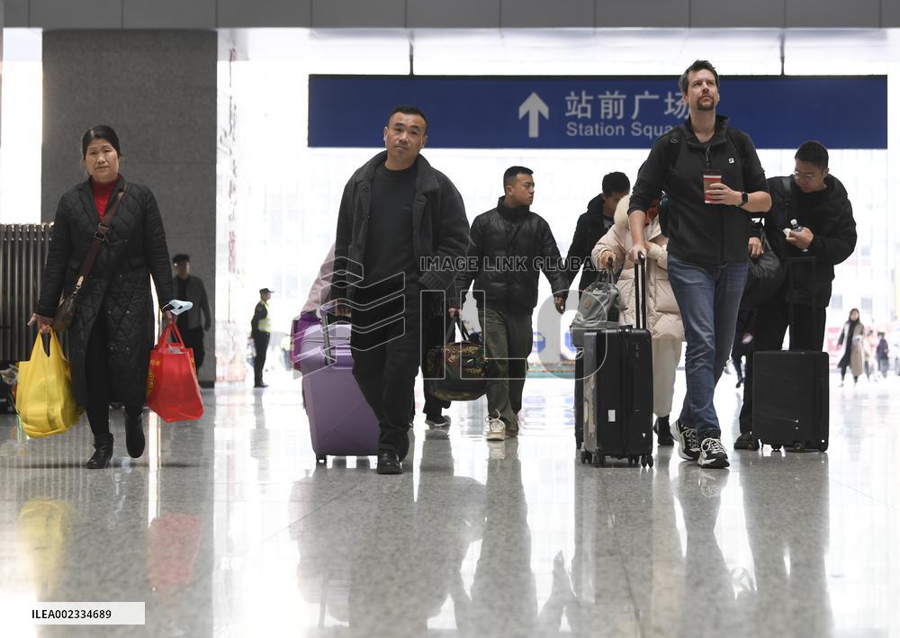 CHINA-SPRING FESTIVAL-TRAVEL RUSH (CN)