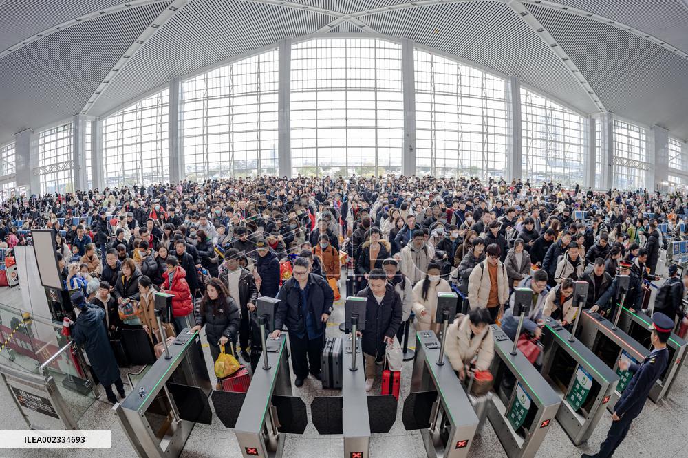 #CHINA-SPRING FESTIVAL-TRAVEL RUSH (CN)
