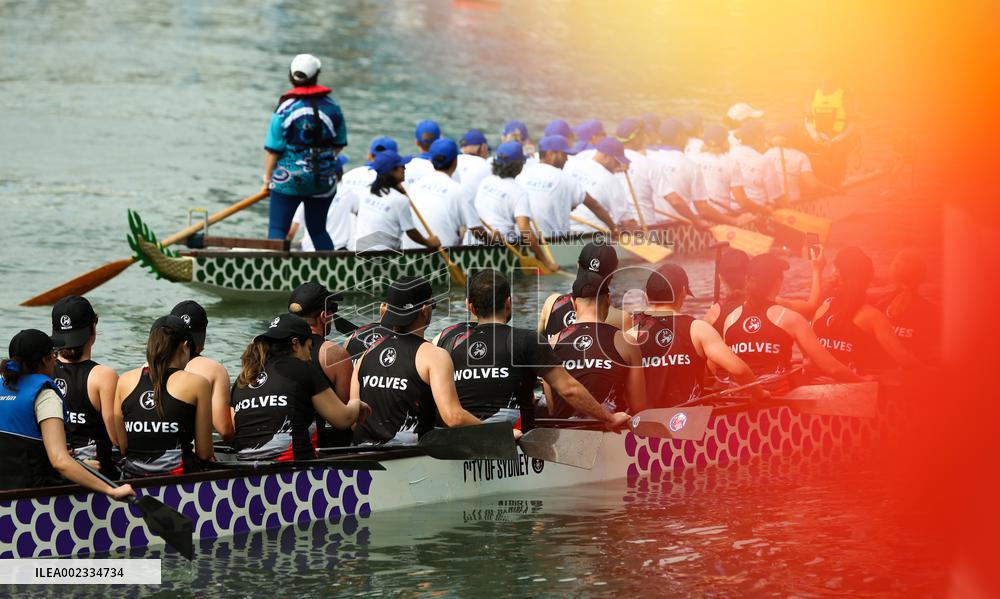 AUSTRALIA-SYDNEY-YEAR OF THE DRAGON-DRAGON BOAT FESTIVAL