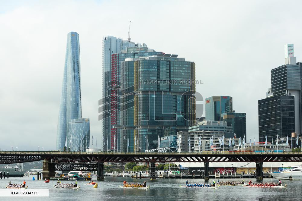AUSTRALIA-SYDNEY-YEAR OF THE DRAGON-DRAGON BOAT FESTIVAL