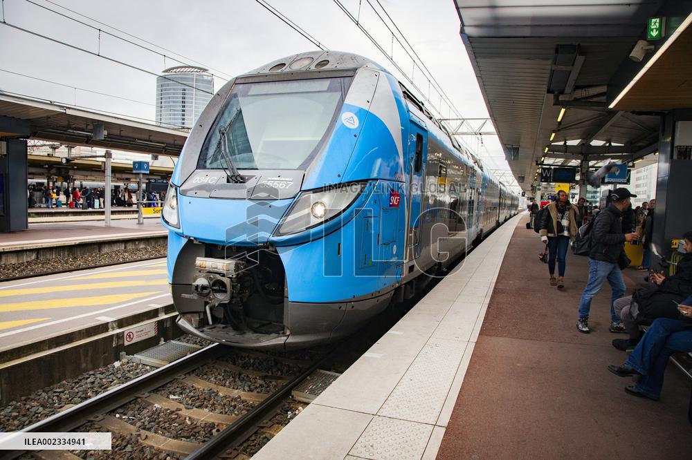 SNCF Controllers Social Movement - Lyon
