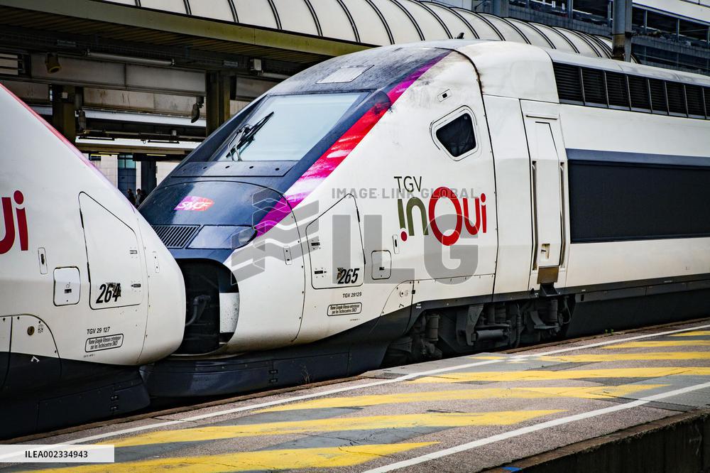 SNCF Controllers Social Movement - Lyon