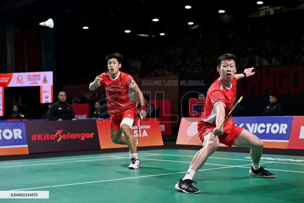 (SP)MALAYSIA-SHAH ALAM-BADMINTON-ASIA TEAM CHAMPIONSHIPS-MEN-CHINA VS SOUTH KOREA