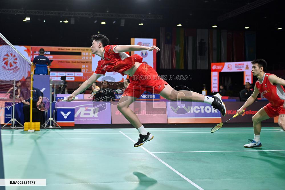 (SP)MALAYSIA-SHAH ALAM-BADMINTON-ASIA TEAM CHAMPIONSHIPS-MEN-CHINA VS SOUTH KOREA