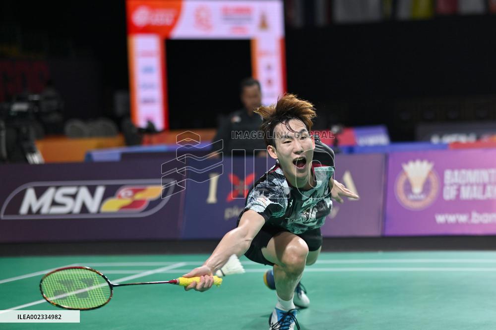 (SP)MALAYSIA-SHAH ALAM-BADMINTON-ASIA TEAM CHAMPIONSHIPS-MEN-CHINA VS SOUTH KOREA