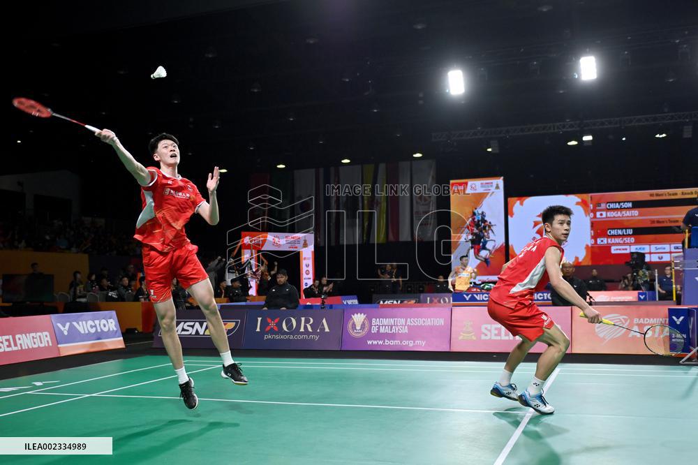 (SP)MALAYSIA-SHAH ALAM-BADMINTON-ASIA TEAM CHAMPIONSHIPS-MEN-CHINA VS SOUTH KOREA