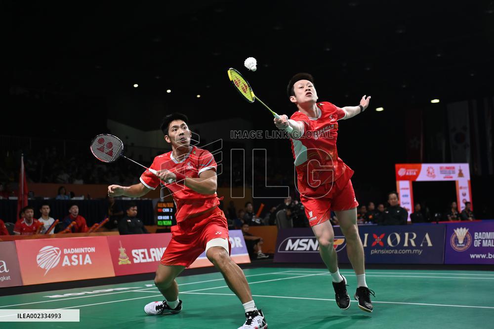 (SP)MALAYSIA-SHAH ALAM-BADMINTON-ASIA TEAM CHAMPIONSHIPS-MEN-CHINA VS SOUTH KOREA