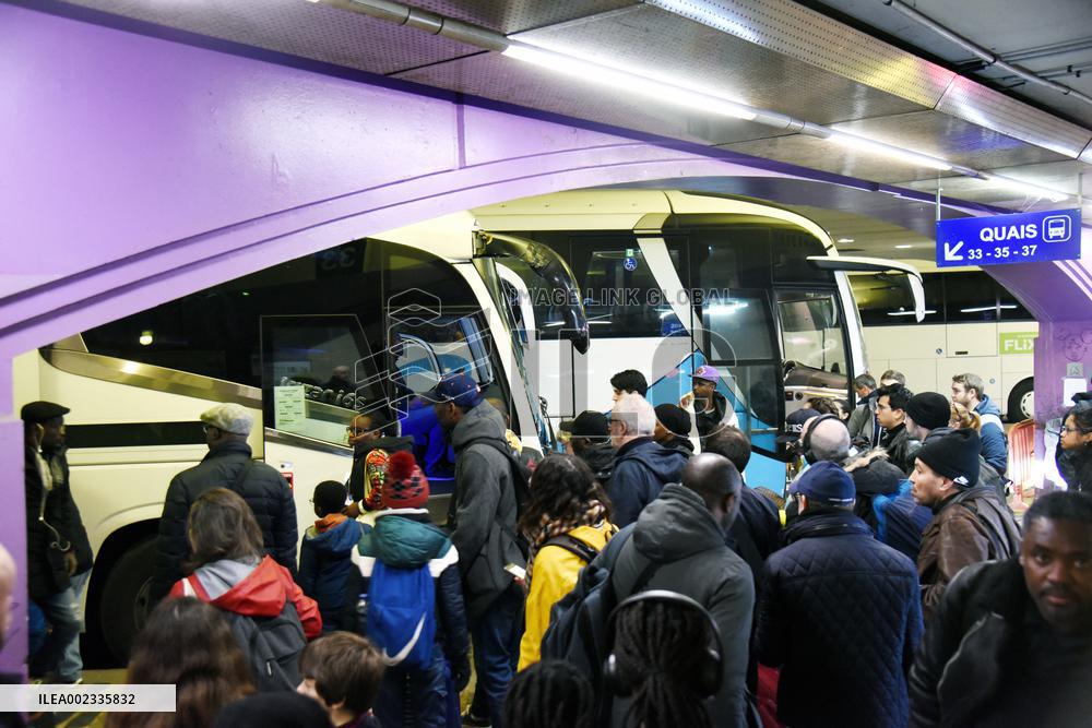 Bercy Bus Station - Paris