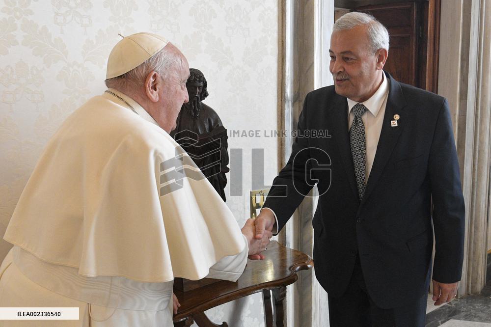 Pope Francis Audiences - Vatican