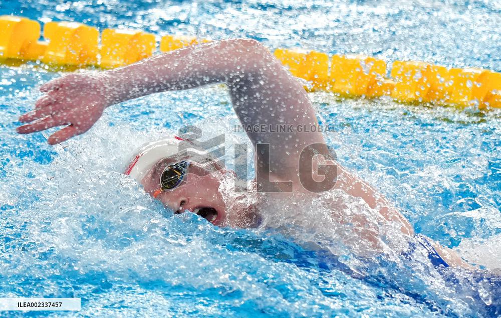 (SP)QATAR-DOHA-SWIMMING-WORLD AQUATICS CHAMPIONSHIPS-MIXED 4X100M FREESTYLE RELAY
